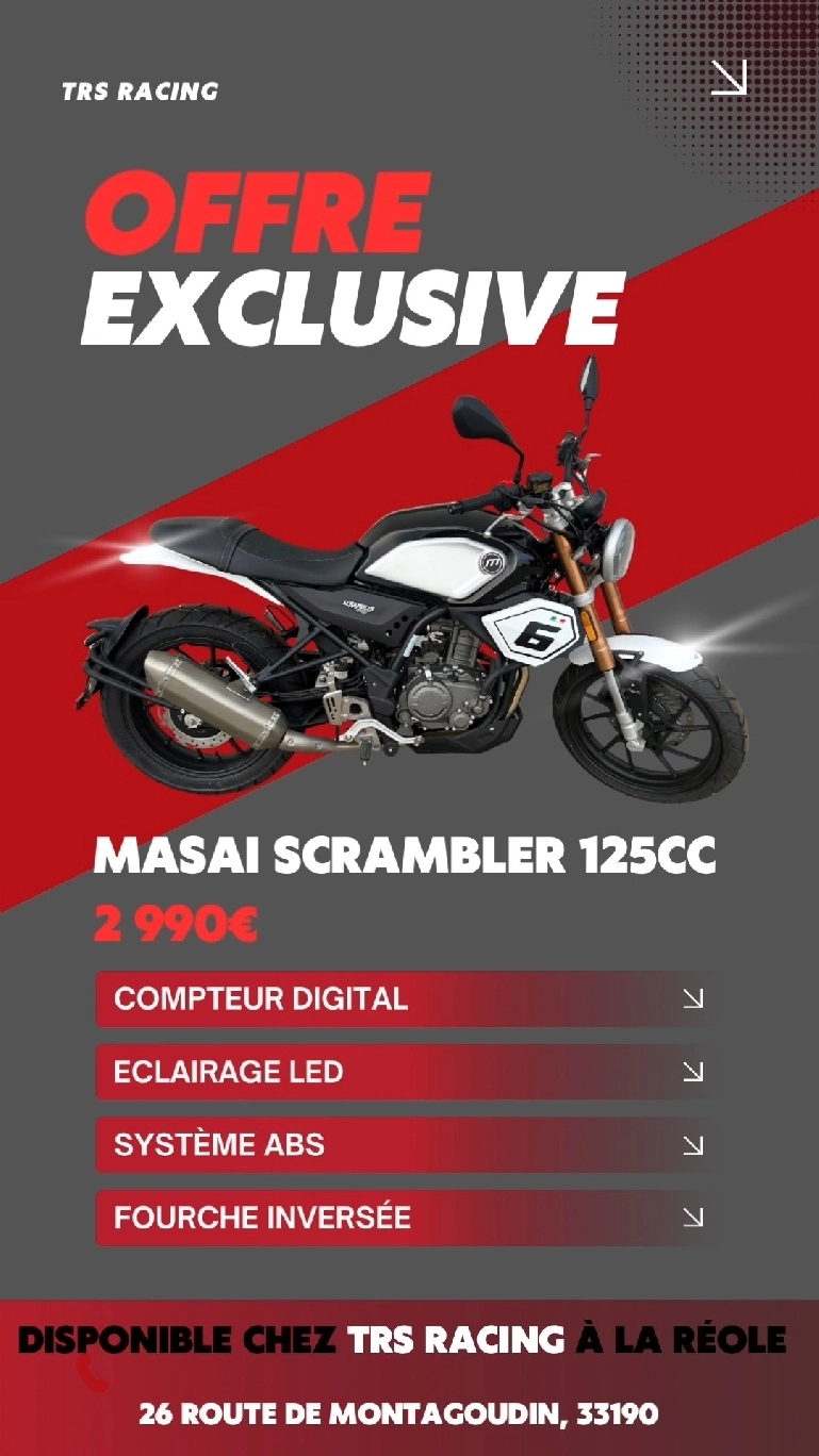 MASAI SCRAMBLER 125cc